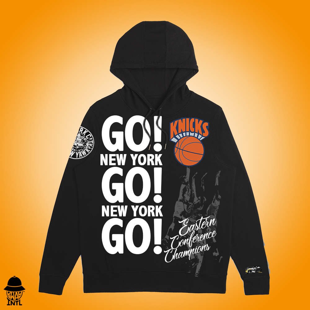 Go, New York Knicks (Pullover Hoodie)